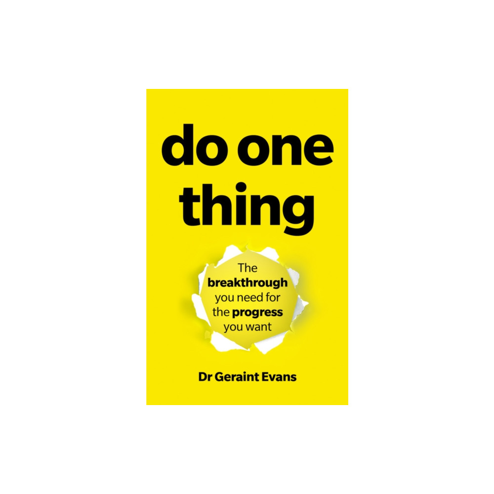 Produktbild för Do One Thing (häftad, eng)