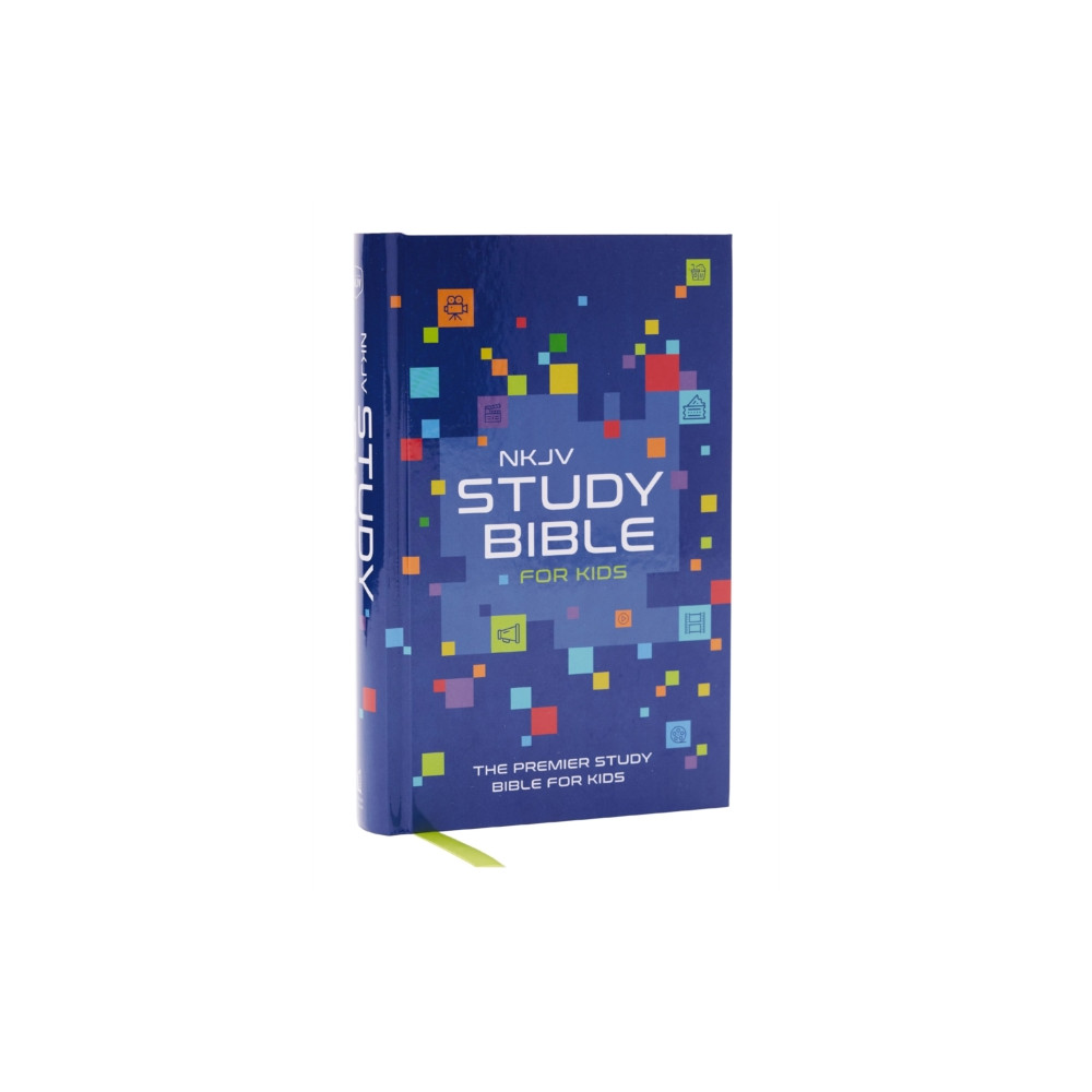 Produktbild för NKJV Study Bible for Kids, Hardcover (inbunden, eng)