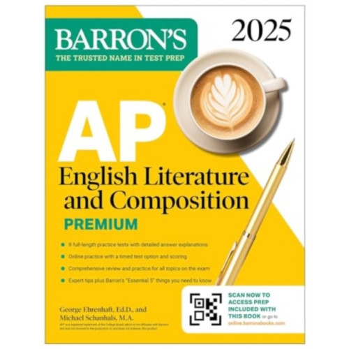 Kaplan Publishing AP English Literature and Composition Premium, 2025: Prep Book with 8 Practice Tests + Comprehensive Review + Online Practice (häftad, eng)