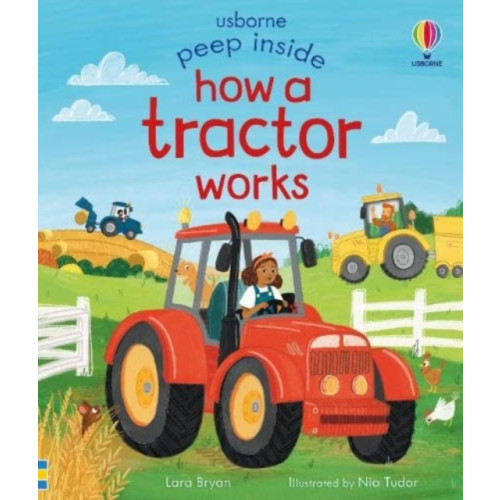 Usborne Publishing Ltd Peep Inside How a Tractor Works (bok, board book, eng)