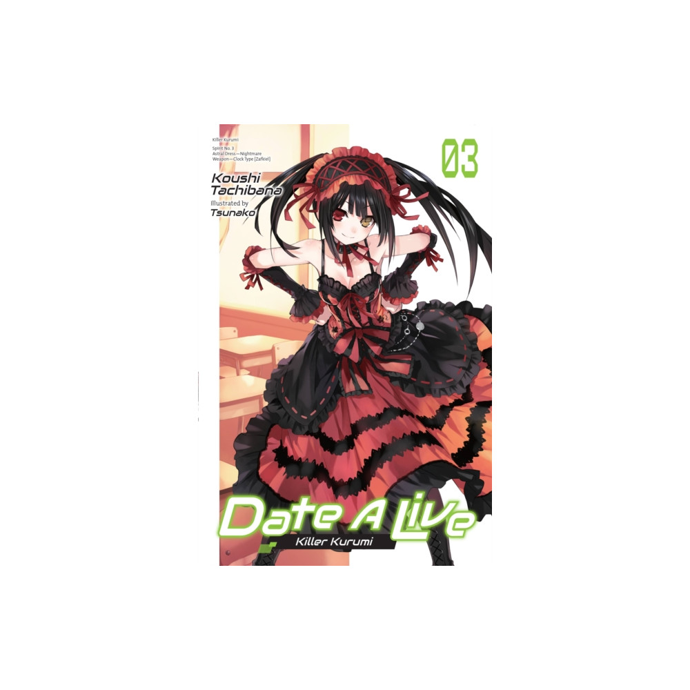 Produktbild för Date A Live, Vol. 3 (light novel) (häftad, eng)