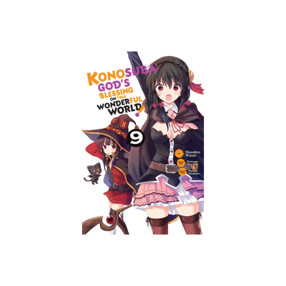 Produktbild för Konosuba: God's Blessing on This Wonderful World!, Vol. 9 (manga) (häftad, eng)