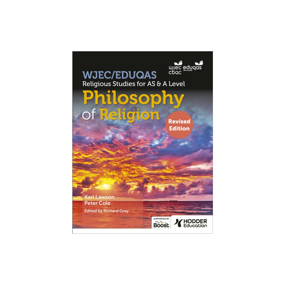 Produktbild för WJEC/Eduqas Religious Studies for A Level & AS - Philosophy of Religion Revised (häftad, eng)