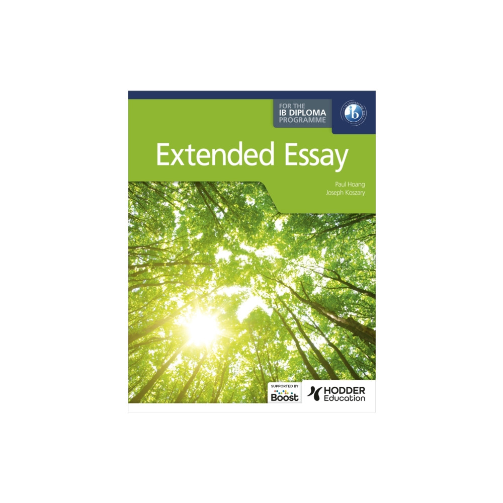 Produktbild för Extended Essay for the IB Diploma (häftad, eng)