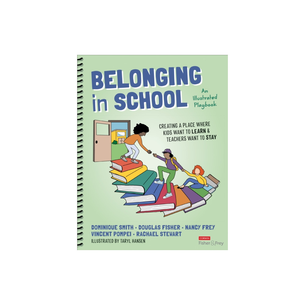 Produktbild för Belonging in School (bok, spiral, eng)