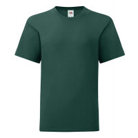 Fruit of the Loom Kids Iconic Ringspun T Forest Green