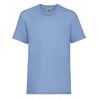 Fruit of the Loom Kids Valueweight T Sky Blue