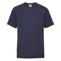 Fruit of the Loom Kids Valueweight T Heather Navy