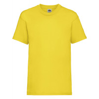 Fruit of the Loom Kids Valueweight T Yellow