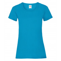 Fruit of the Loom Ladies Valueweight T Azure Blue