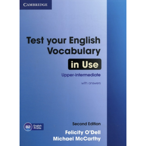 Cambridge University Press Test Your English Vocabulary in Use Upper-intermediate Book with Answers (häftad, eng)