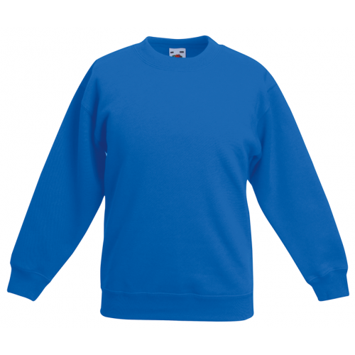 Fruit of the Loom Kids Classic Set In Sweat Royal Blue