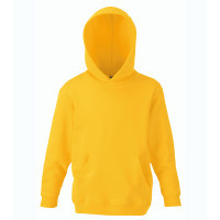 Fruit of the Loom Kids Classic Hooded Sweat Sunflower