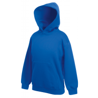 Fruit of the Loom Kids Classic Hooded Sweat Royal Blue
