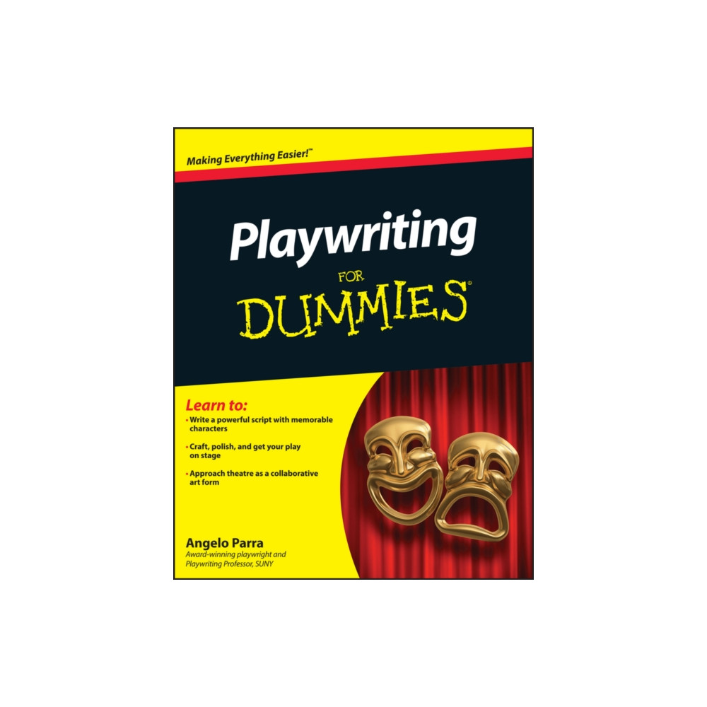 Produktbild för Playwriting For Dummies (häftad, eng)