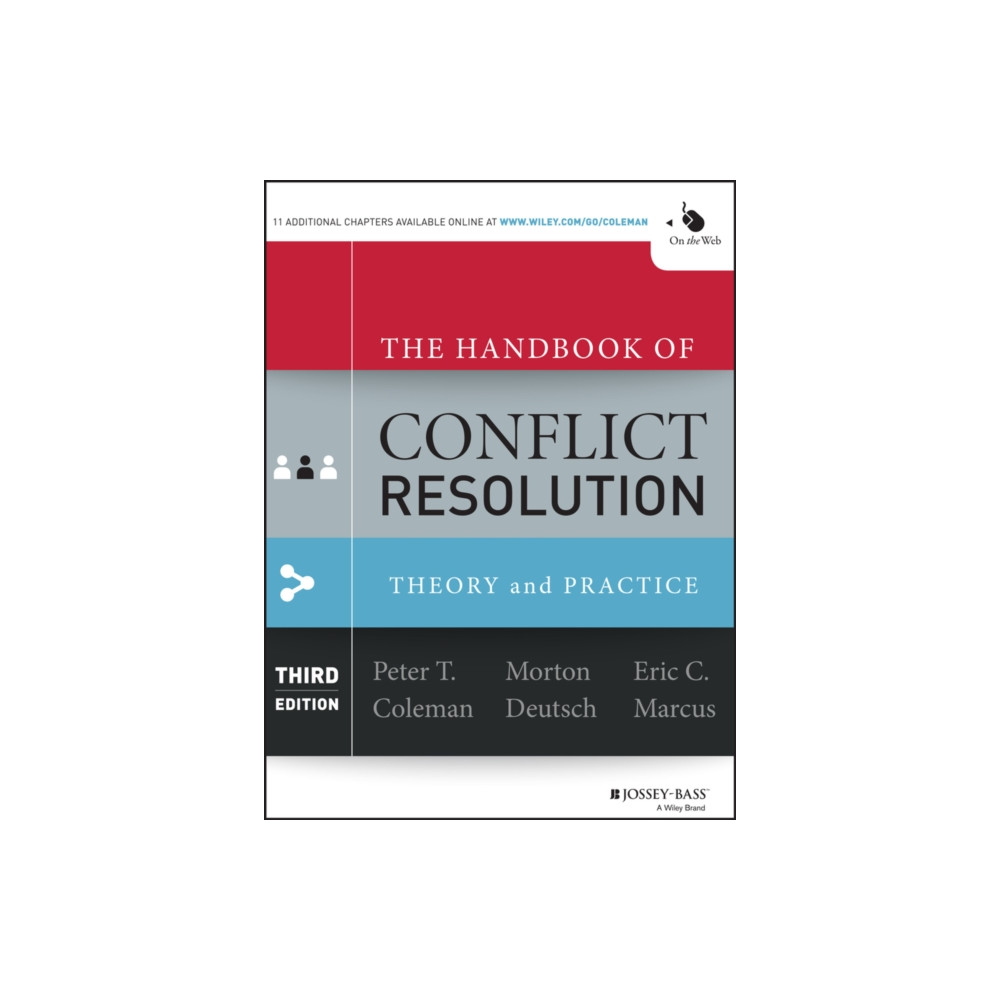 Produktbild för The Handbook of Conflict Resolution (inbunden, eng)