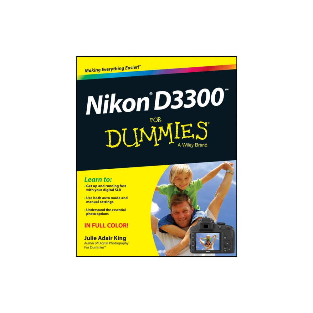 Produktbild för Nikon D3300 For Dummies (häftad, eng)