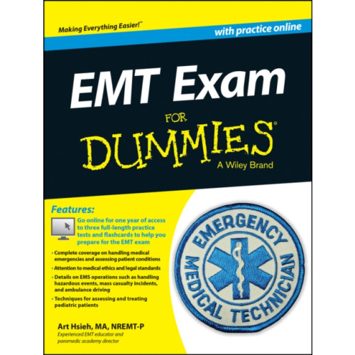 John Wiley & Sons Inc EMT Exam For Dummies with Online Practice (häftad, eng)