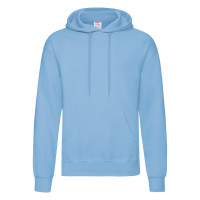 Fruit of the Loom Classic Hooded Sweat New Sky Blue