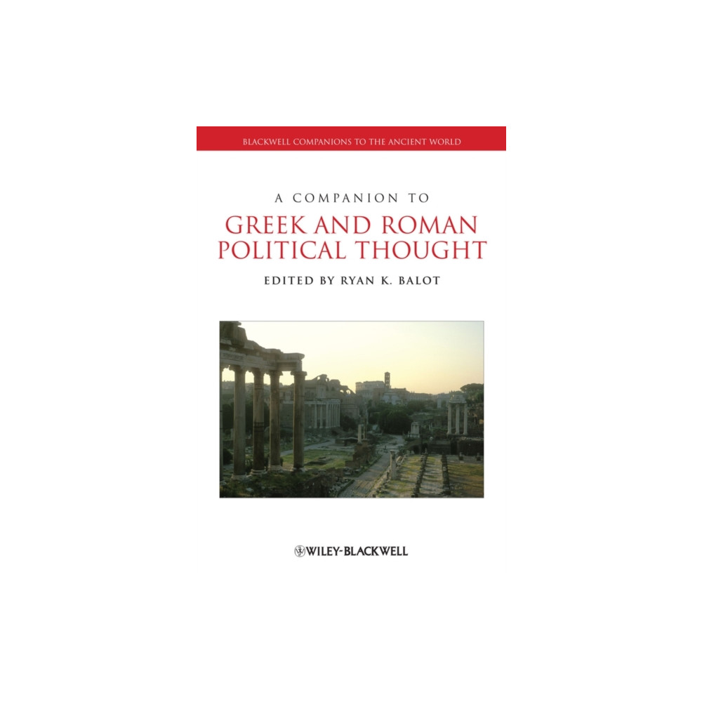 Produktbild för A Companion to Greek and Roman Political Thought (häftad, eng)