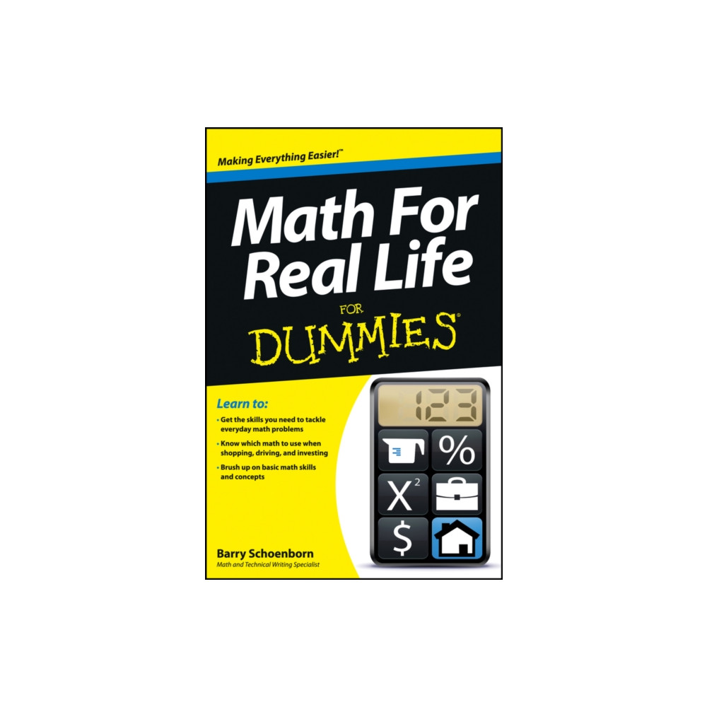 Produktbild för Math For Real Life For Dummies (häftad, eng)