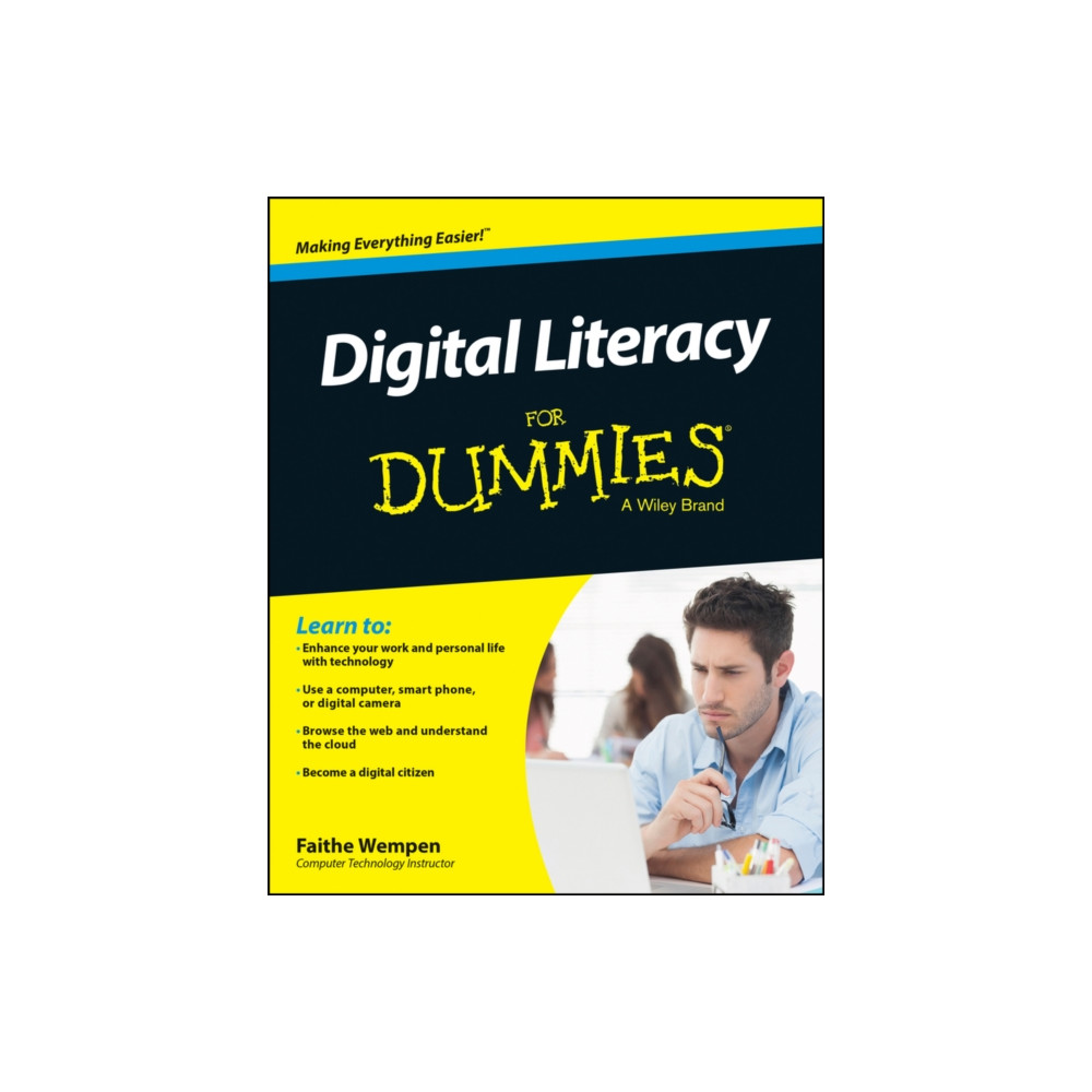 Produktbild för Digital Literacy For Dummies (häftad, eng)