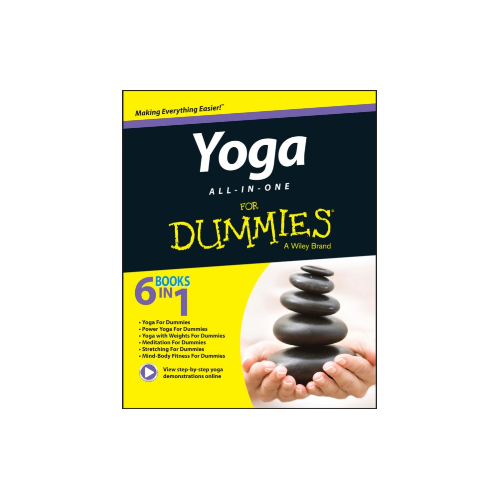 Produktbild för Yoga All-in-One For Dummies (häftad, eng)