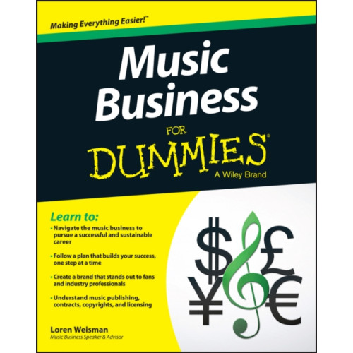 John Wiley & Sons Inc Music Business For Dummies (häftad, eng)