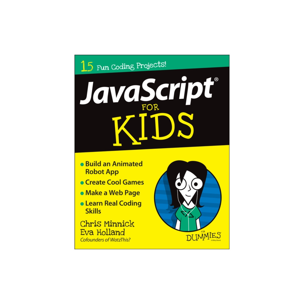 Produktbild för JavaScript For Kids For Dummies (häftad, eng)