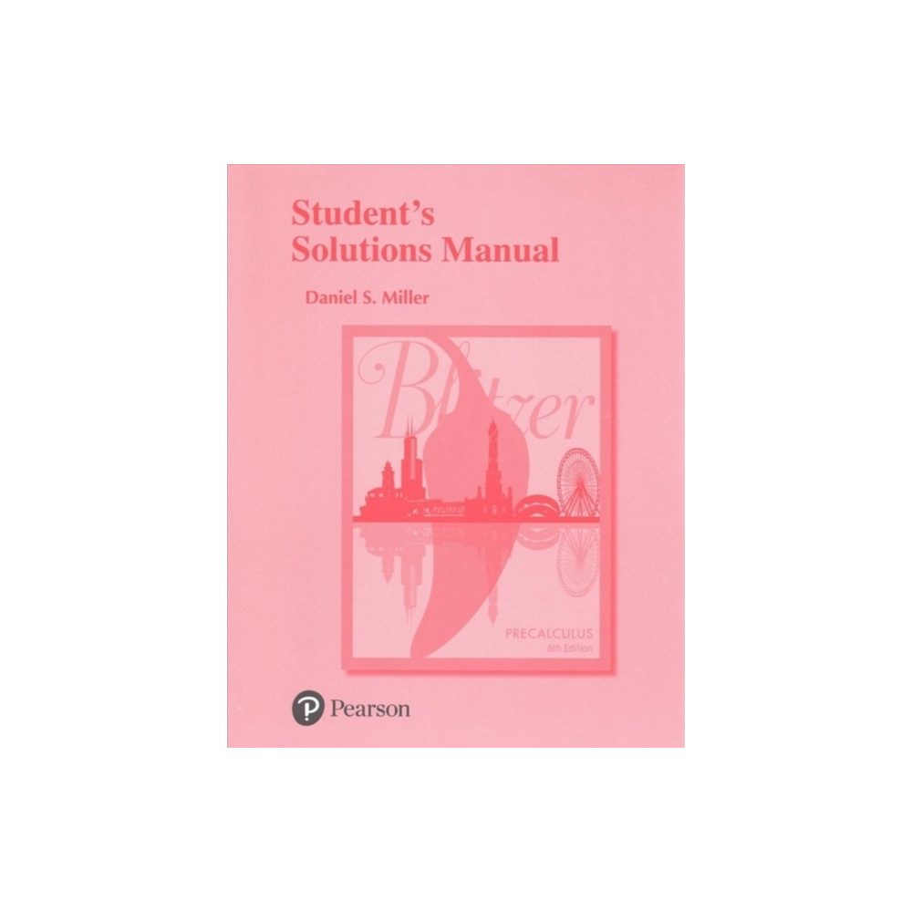 Produktbild för Student's Solutions Manual for Precalculus (häftad, eng)