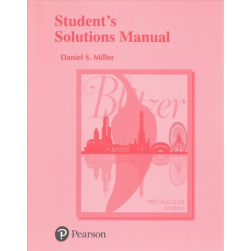 Pearson Education (US) Student's Solutions Manual for Precalculus (häftad, eng)