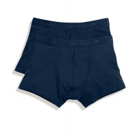 Fruit of the Loom Classic Shorty 2 Pack Deep Navy