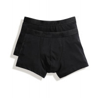 Fruit of the Loom Classic Shorty 2 Pack Black