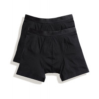 Fruit of the Loom Classic Boxer 2 Pack Black