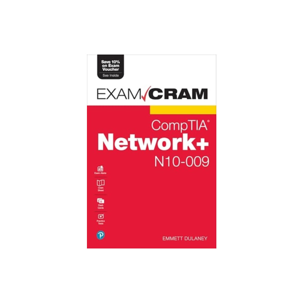 Produktbild för CompTIA Network+ N10-009 Exam Cram (häftad, eng)