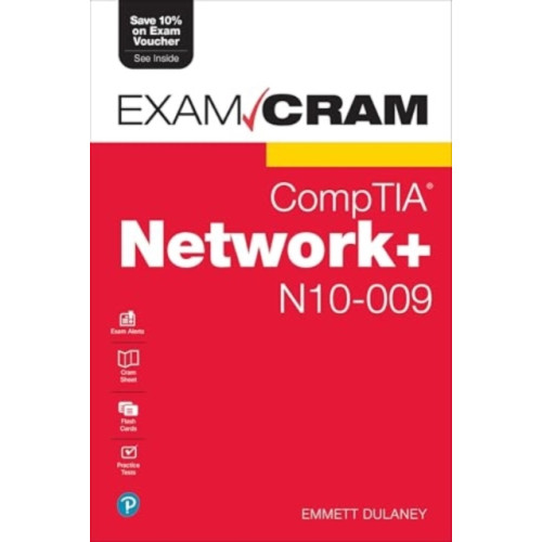 Pearson Education (US) CompTIA Network+ N10-009 Exam Cram (häftad, eng)