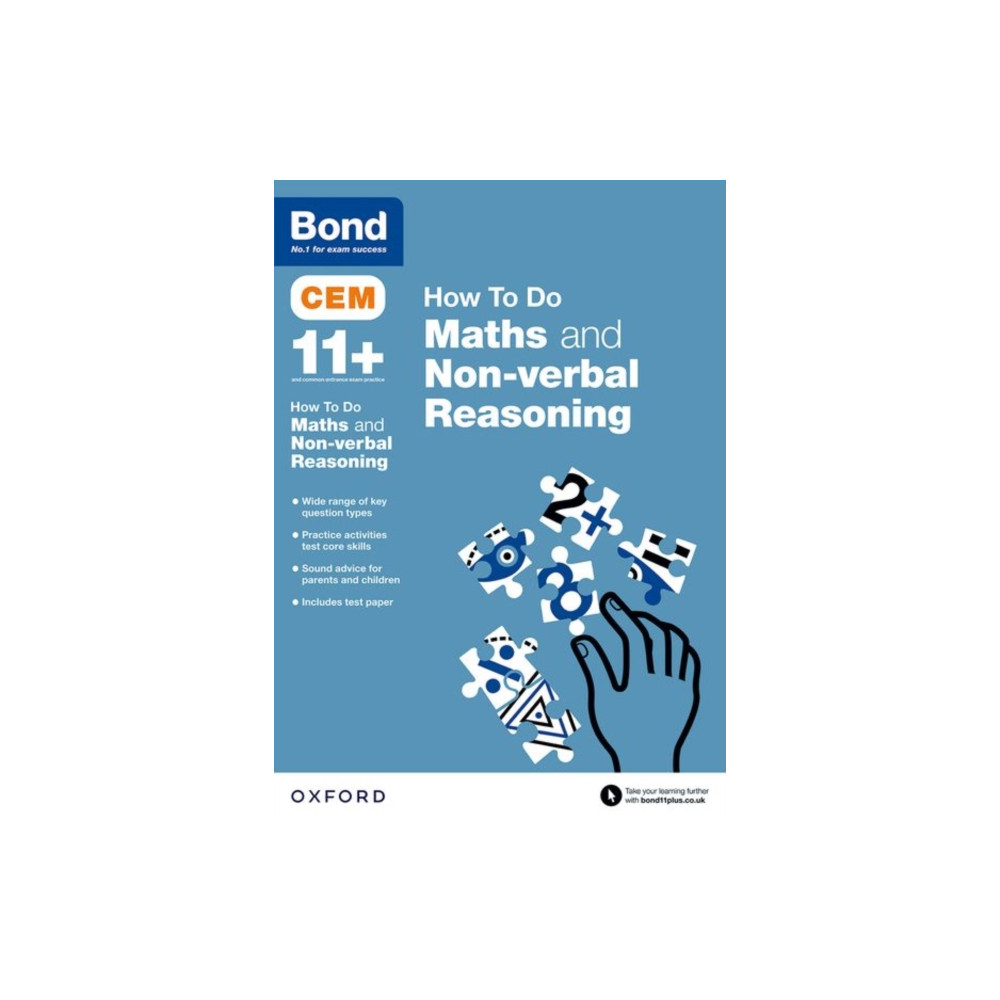 Produktbild för CEM How To Do: Bond 11+ Maths and Non-verbal Reasoning (for Cambridge Select Insight) (häftad, eng)