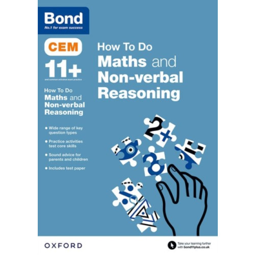 Oxford University Press CEM How To Do: Bond 11+ Maths and Non-verbal Reasoning (for Cambridge Select Insight) (häftad, eng)
