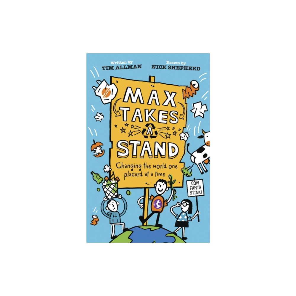 Produktbild för Max Takes a Stand (häftad, eng)