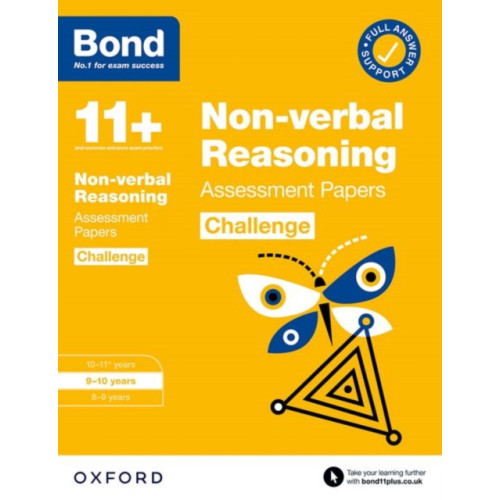 Oxford University Press Bond 11+ Non-verbal Reasoning Challenge Assessment Papers 9-10 years (for GL Assessment & other 11 plus exams) (häftad, eng)