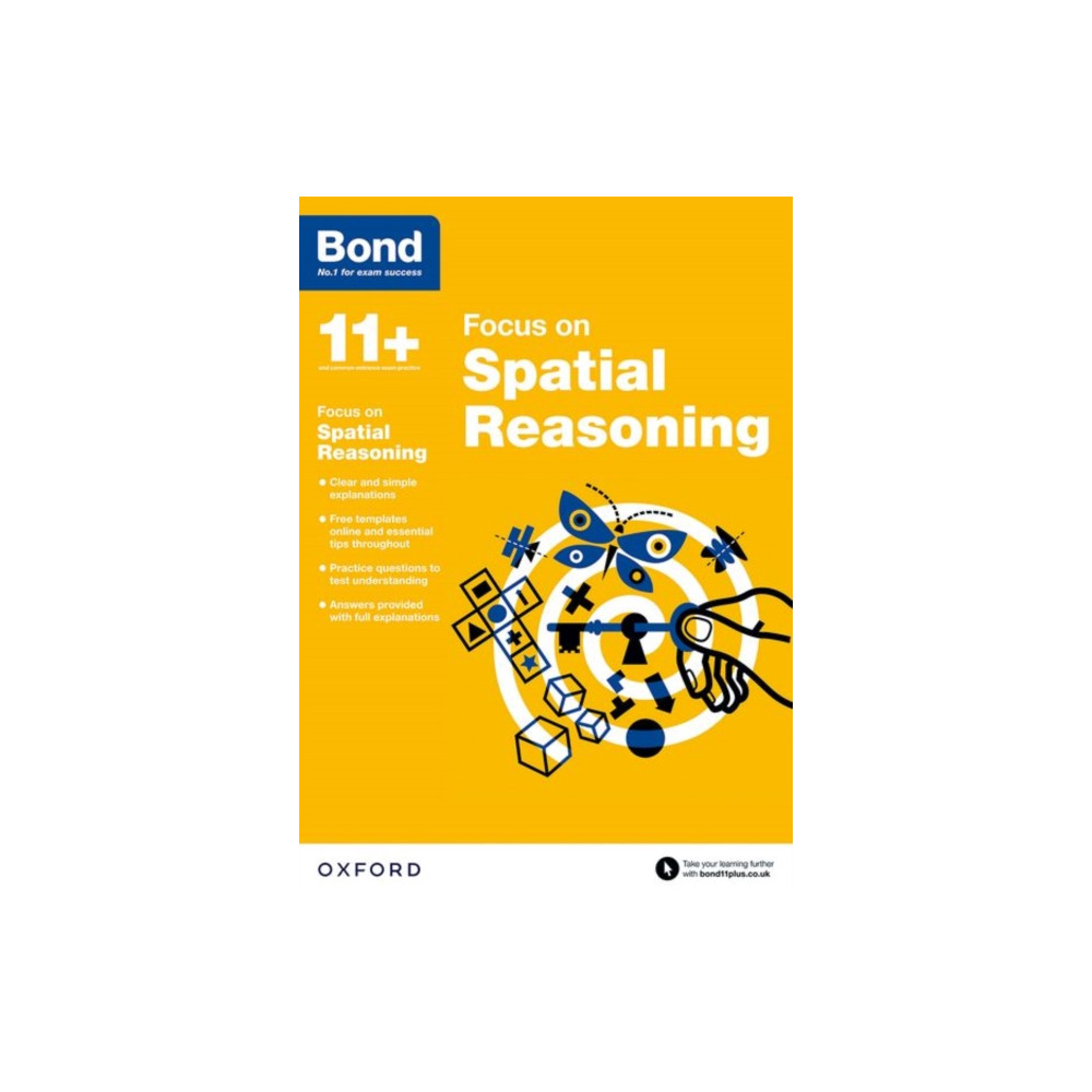 Produktbild för Bond 11+: Focus on Spatial Reasoning (for GL Assessment & other 11 plus exams) (häftad, eng)