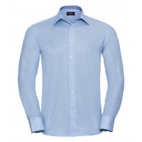 Russell Men´s Long Sleeve Easy Care Tailored Oxford Shirt Oxford Blue