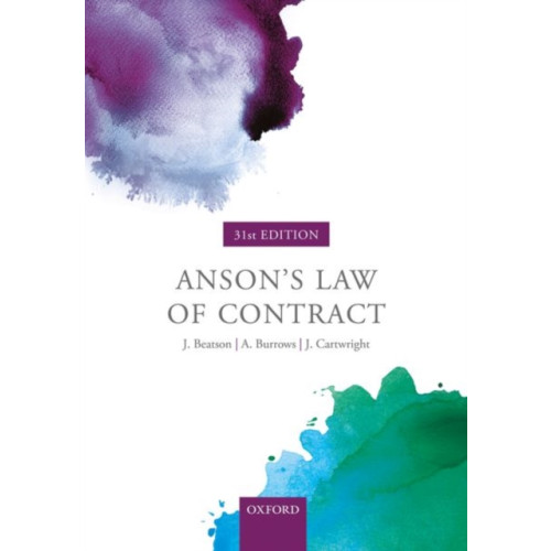 Oxford University Press Anson's Law of Contract (häftad, eng)