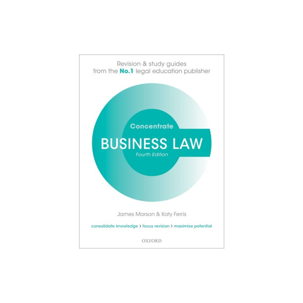Produktbild för Business Law Concentrate (häftad, eng)