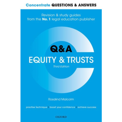 Oxford University Press Concentrate Questions and Answers Equity and Trusts (häftad, eng)