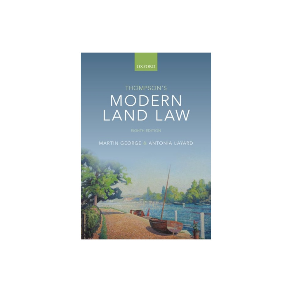 Produktbild för Thompson's Modern Land Law (häftad, eng)