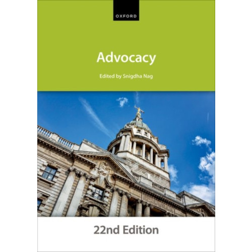 Oxford University Press Advocacy (häftad, eng)