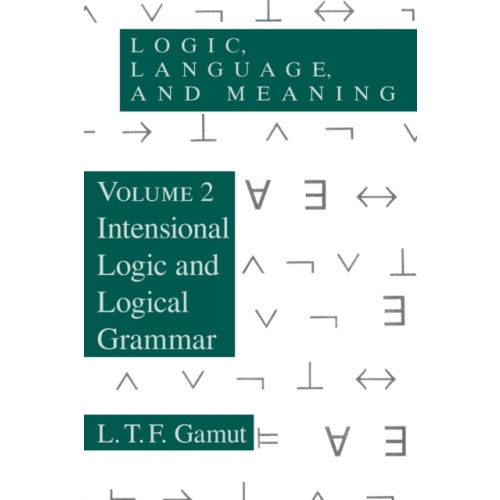 The university of chicago press Logic, Language, and Meaning, Volume 2 (häftad, eng)