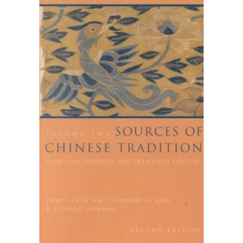 Columbia university press Sources of Chinese Tradition (häftad, eng)