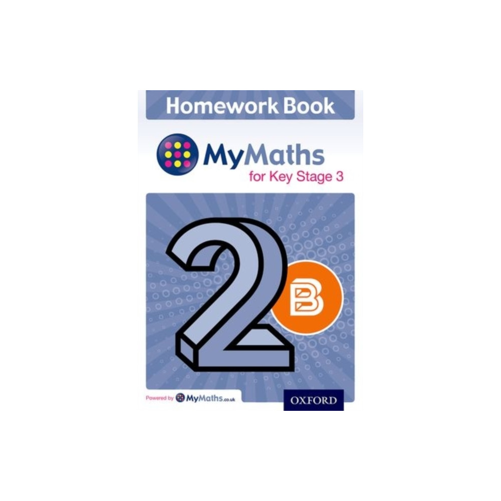Produktbild för My Maths for KS3 Homework Book 2B Single (häftad, eng)